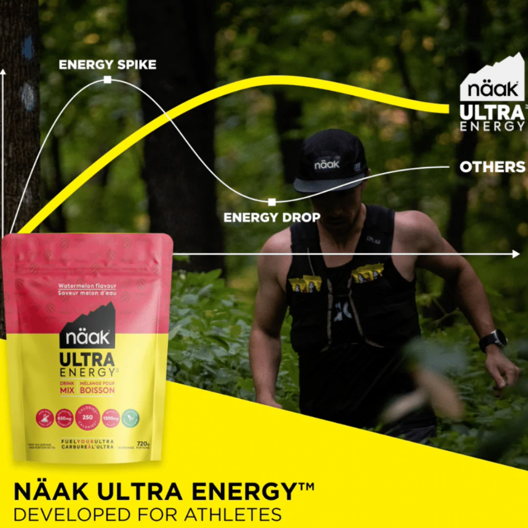 Näak - Ultra Energy Drink Mix Bag - Watermelon (720g) - Image 4
