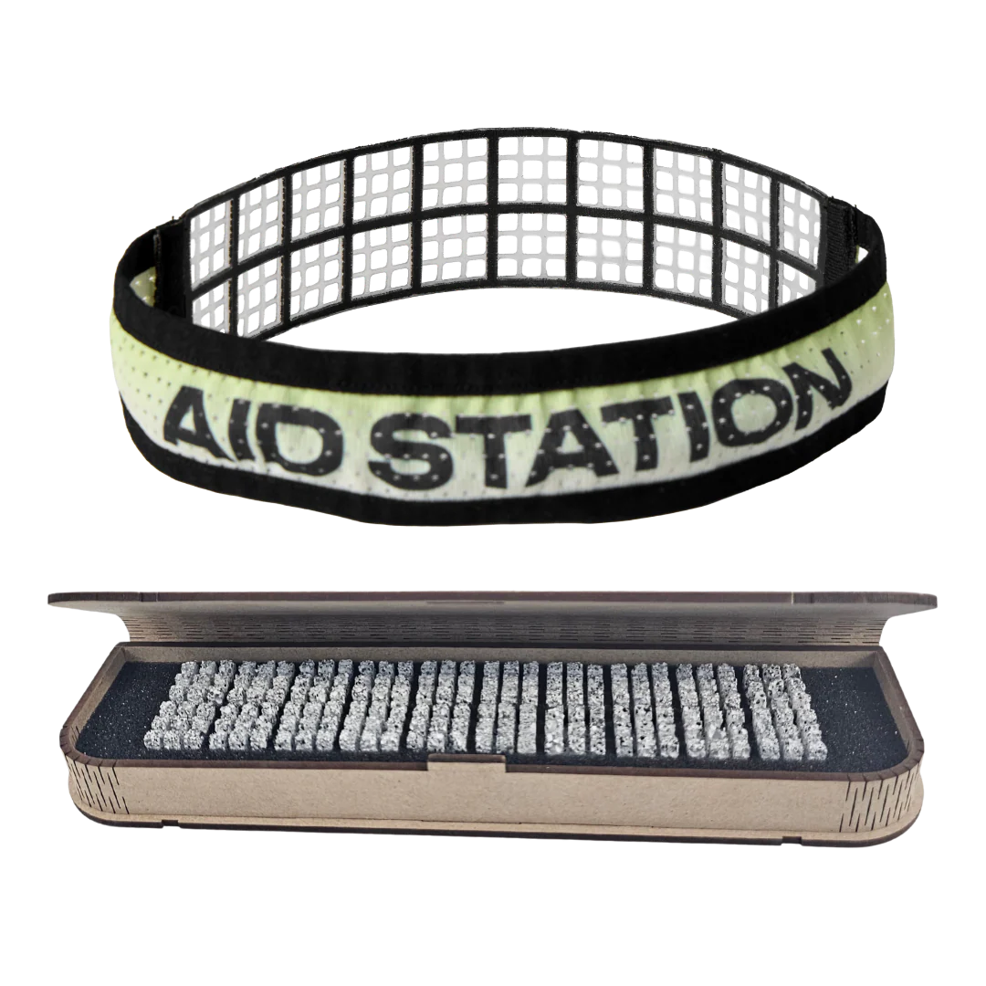 Omius - Aid Station Headband 20pc - White/Green