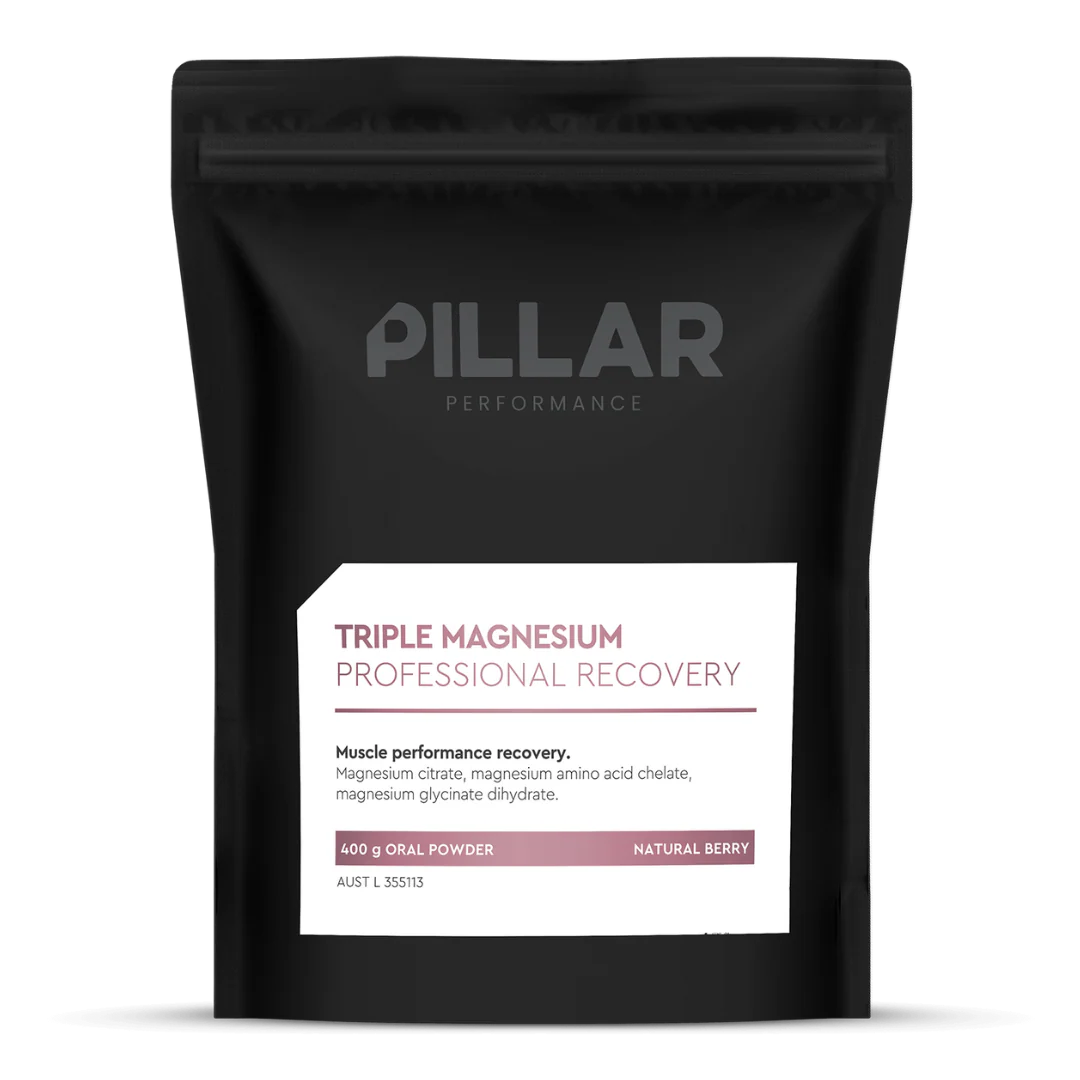 PILLAR Performance - Triple Magnesium Powder Bulk Bag - Natural Berry