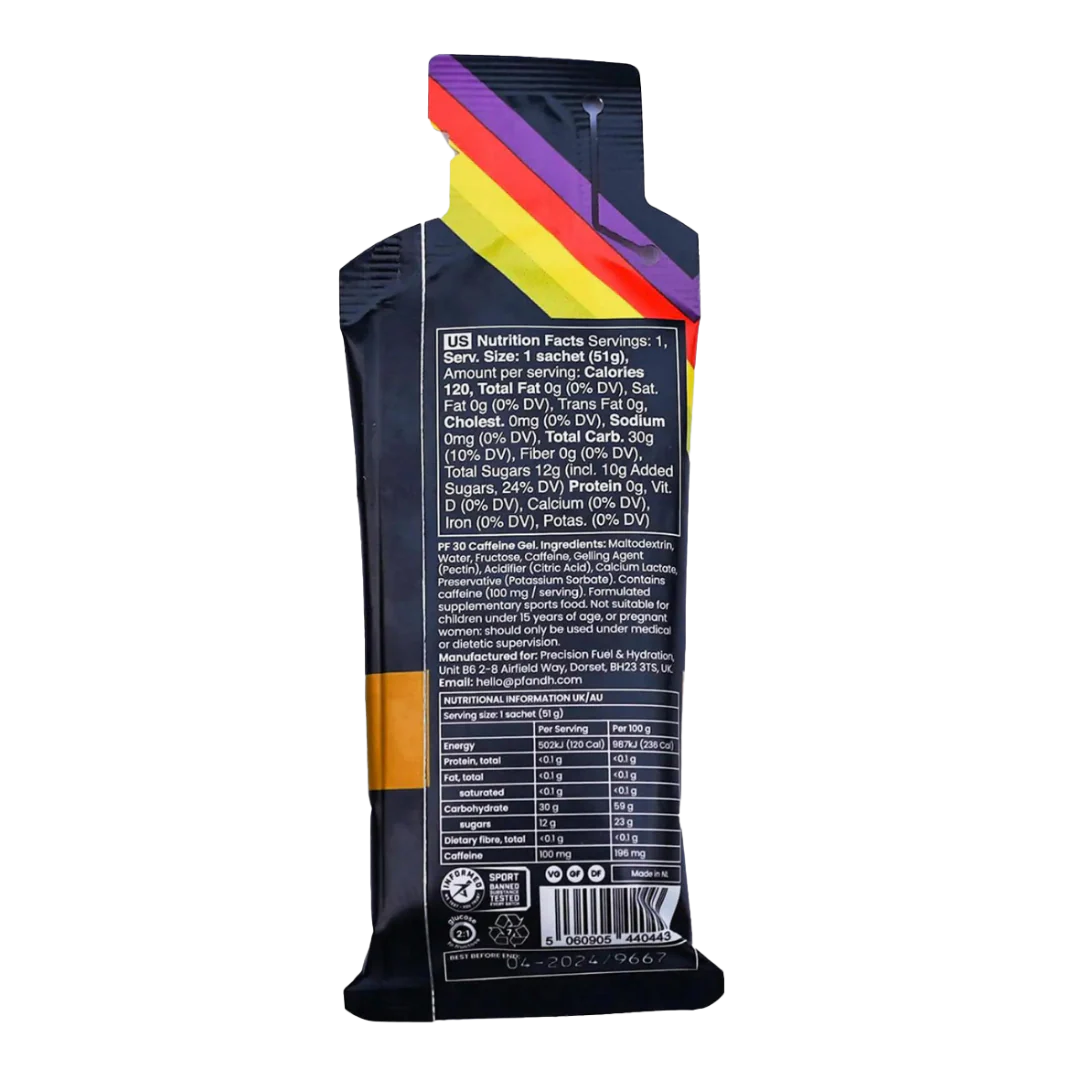 Precision Fuel & Hydration - PF 30 Caffeine Gel - Image 4