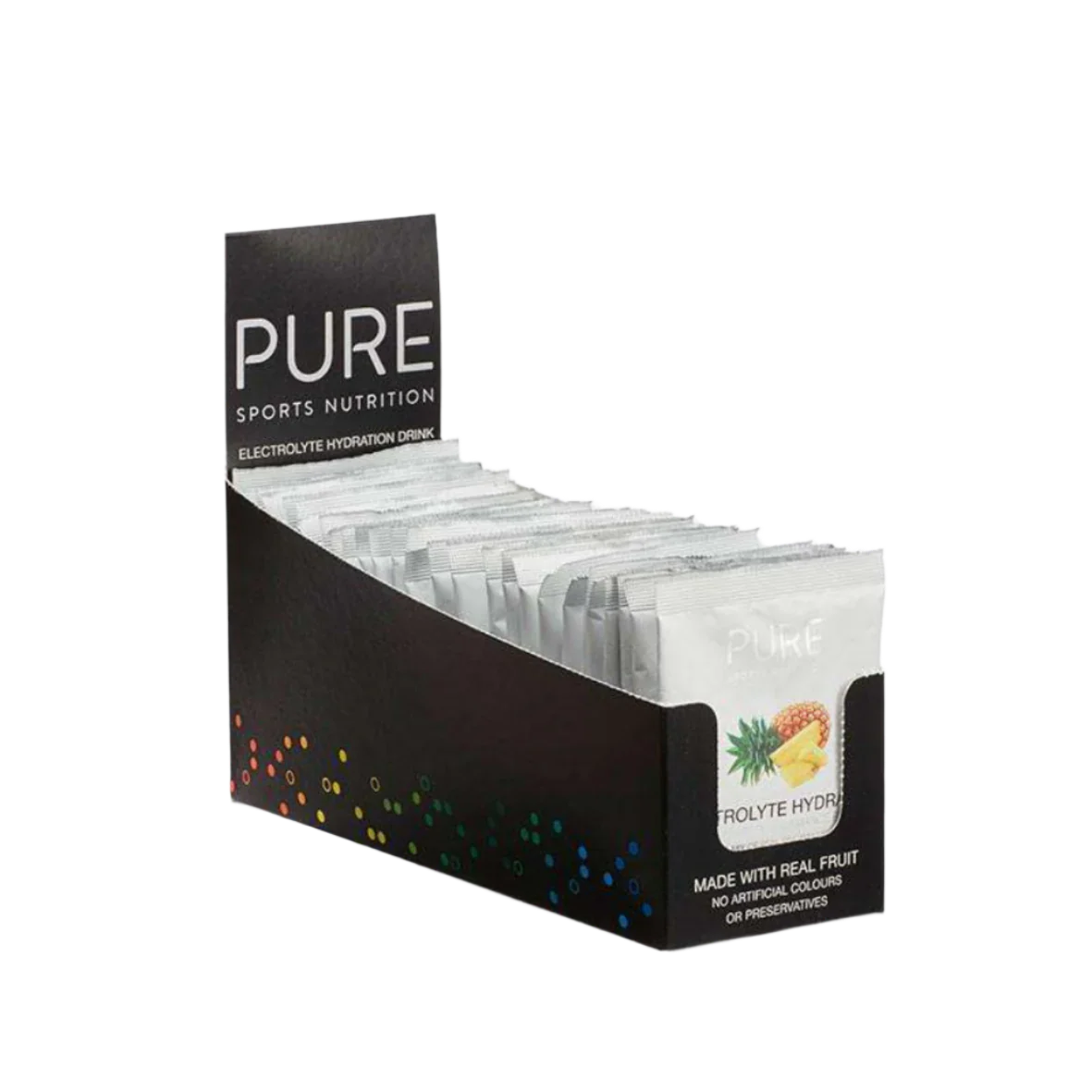 PURE Sports Nutrition - Electrolyte Hydration 42G Satchels - Pineapple - Image 3