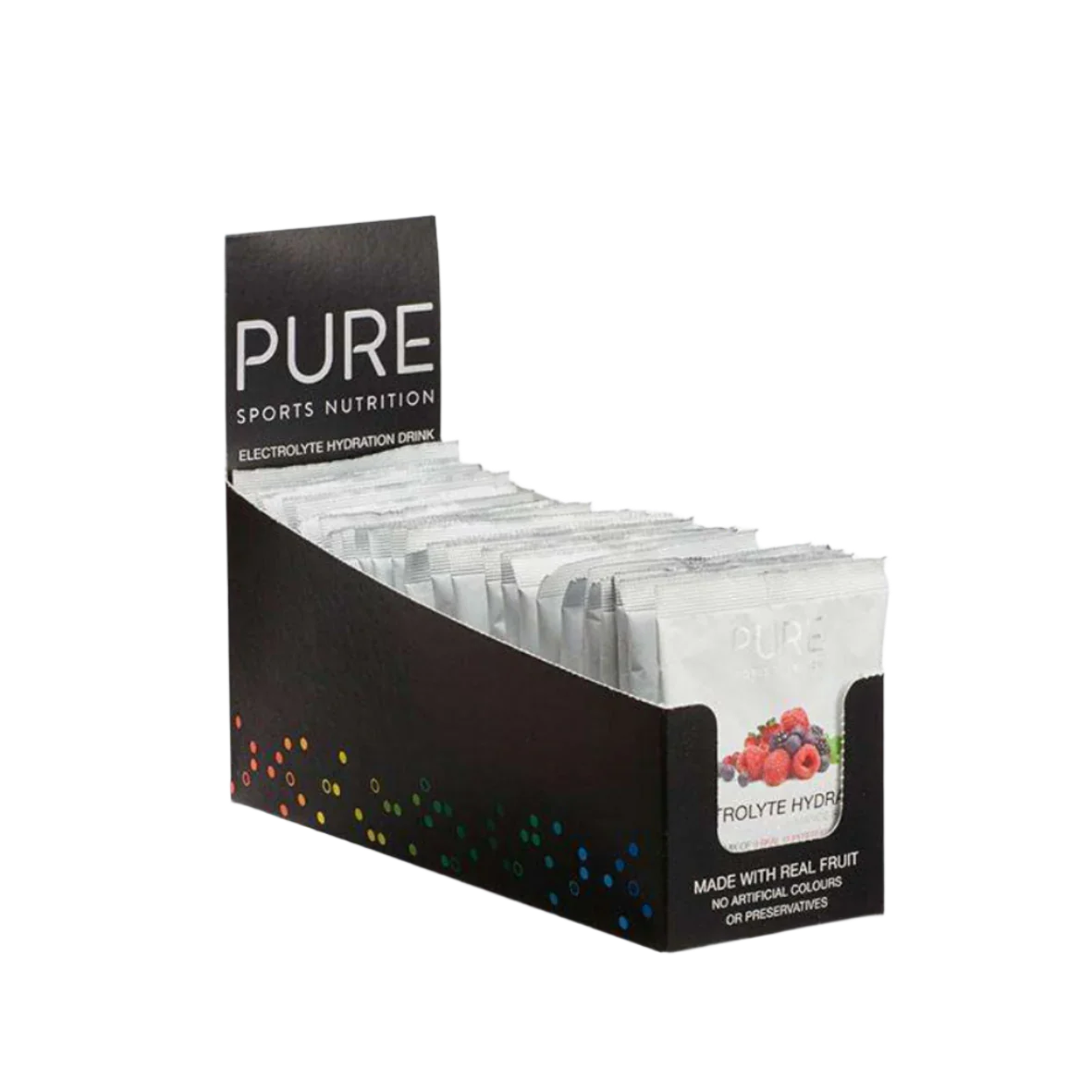 PURE Sports Nutrition - Electrolyte Hydration 42G Satchels - Superfruits - Image 3