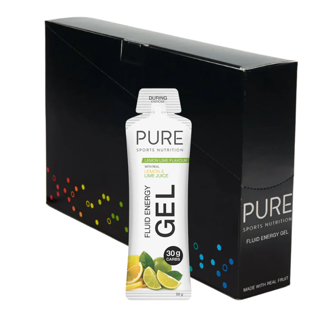 PURE Sports Nutrition - Fluid Energy Gels - Lemon Lime 30g - Image 3