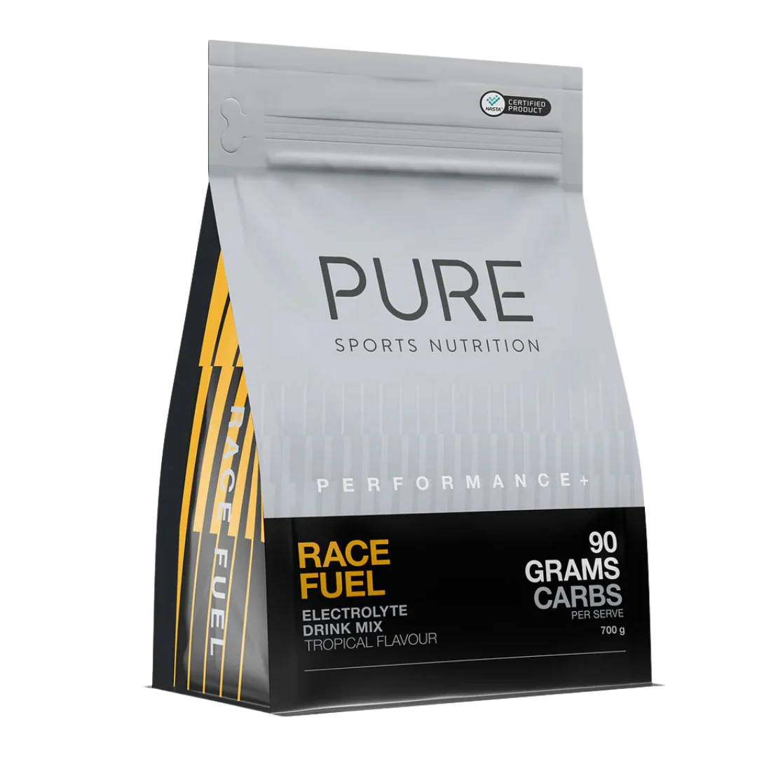 PURE Sports Nutrition - Performance+ Race Fuel Drink Mix Bag - Tropical