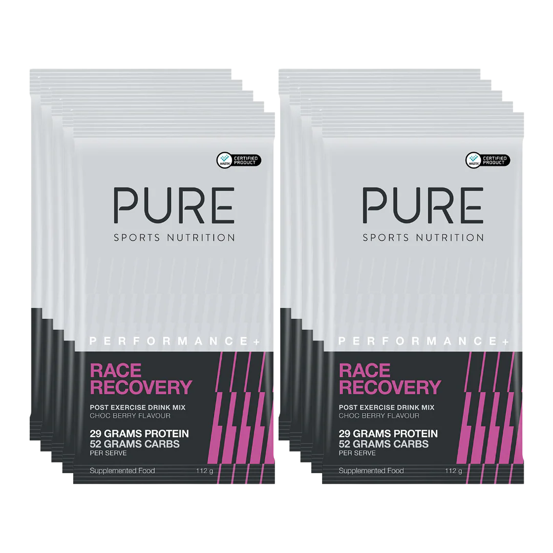 PURE Sports Nutrition - Performance + Race Recovery Sachet - Choc Berry - Image 3