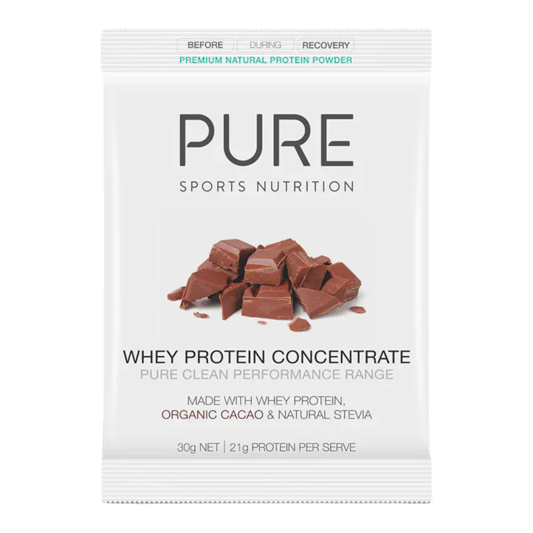 PURE Sports Nutrition - Whey Protein 30g Sachet - Chocolate