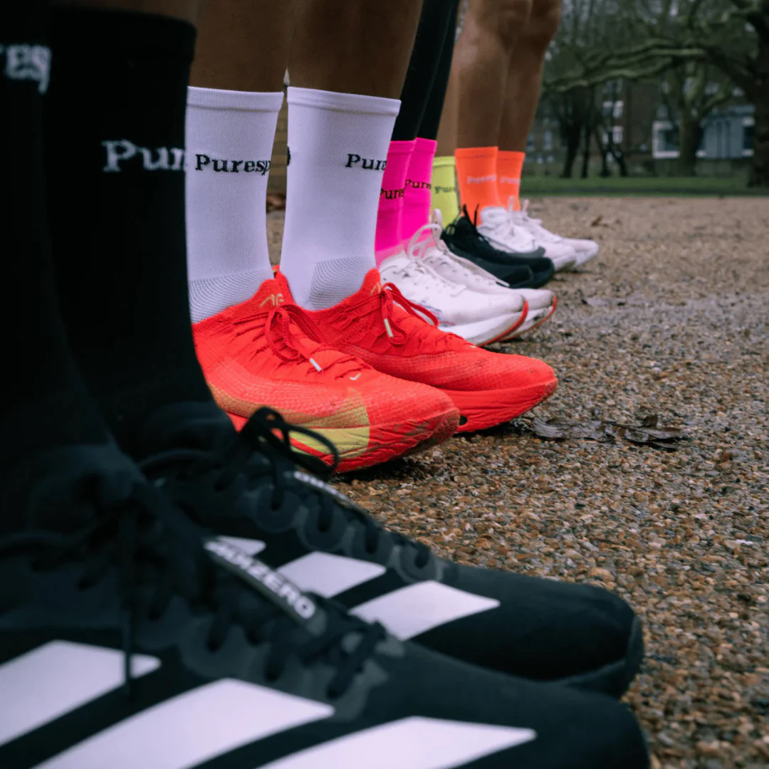 Puresport - Performance Running Socks - White - Image 5