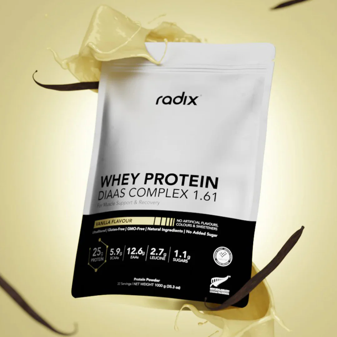 Radix Nutrition - Whey Protein DIAAS Complex™ 1.61 Bag - Vanilla (1kg) - Image 2