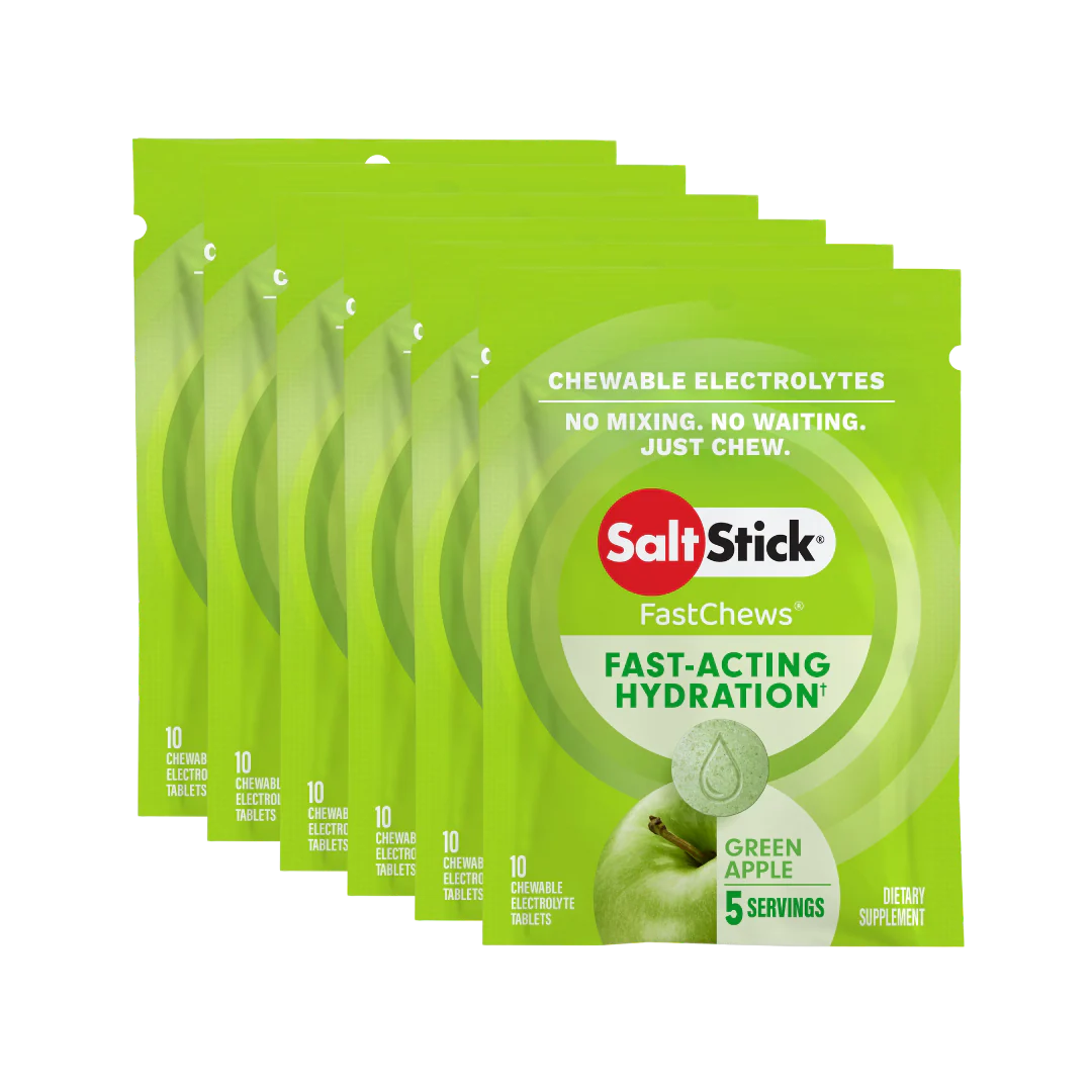 SaltStick - Electrolyte FastChews Sachet - Green Apple - Image 2