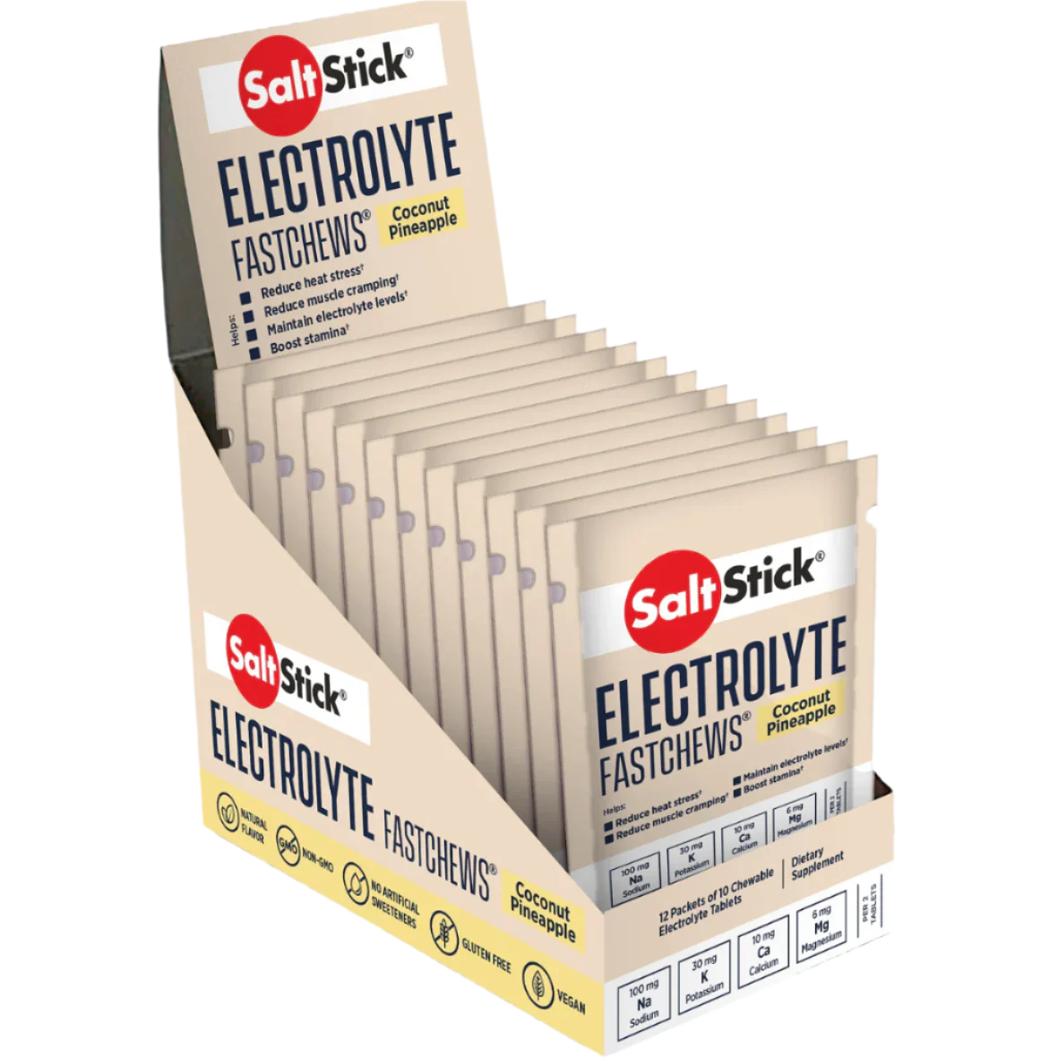 SaltStick - Electrolyte FastChews Sachet - Coconut Pineapple - Image 3