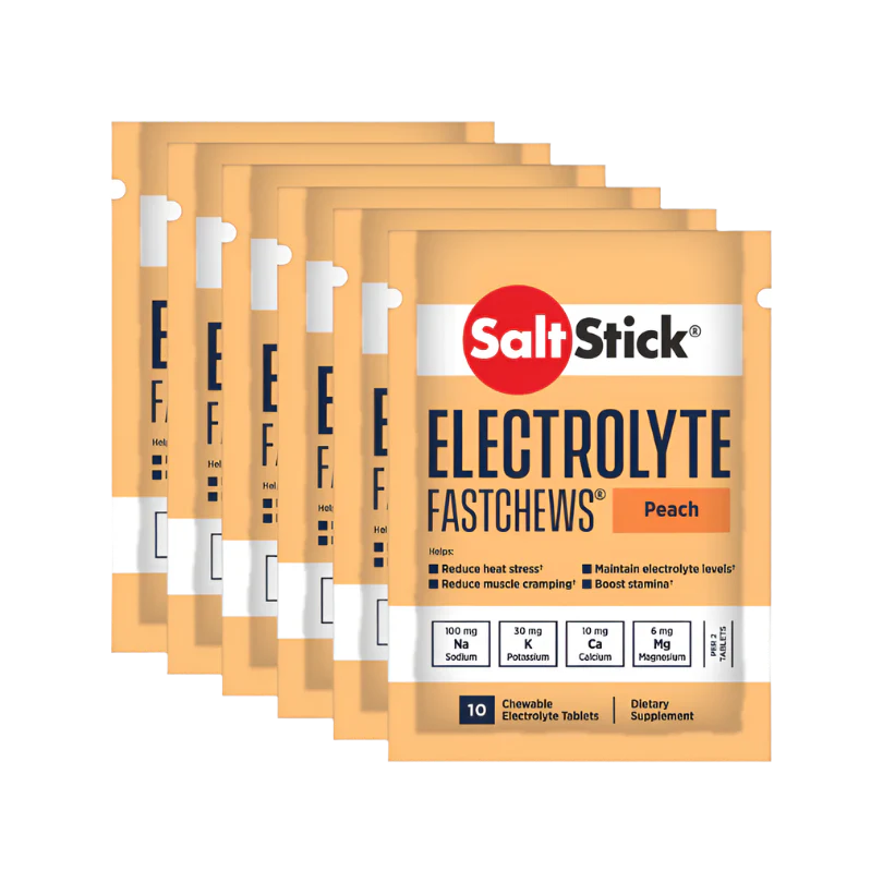 SaltStick - Electrolyte FastChews Sachet - Peach - Image 2