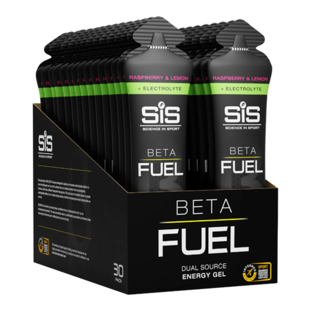 Science In Sport (SIS) - Beta Fuel + Electrolytes Energy Gel - Raspberry Lemon - Image 3