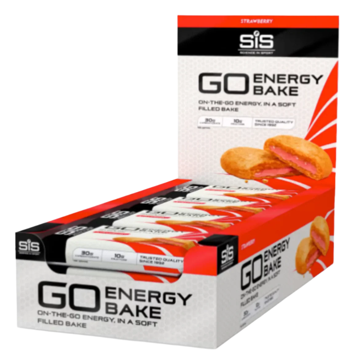 Science In Sport (SIS) - Go Energy Bake Bars - Strawberry - Image 3