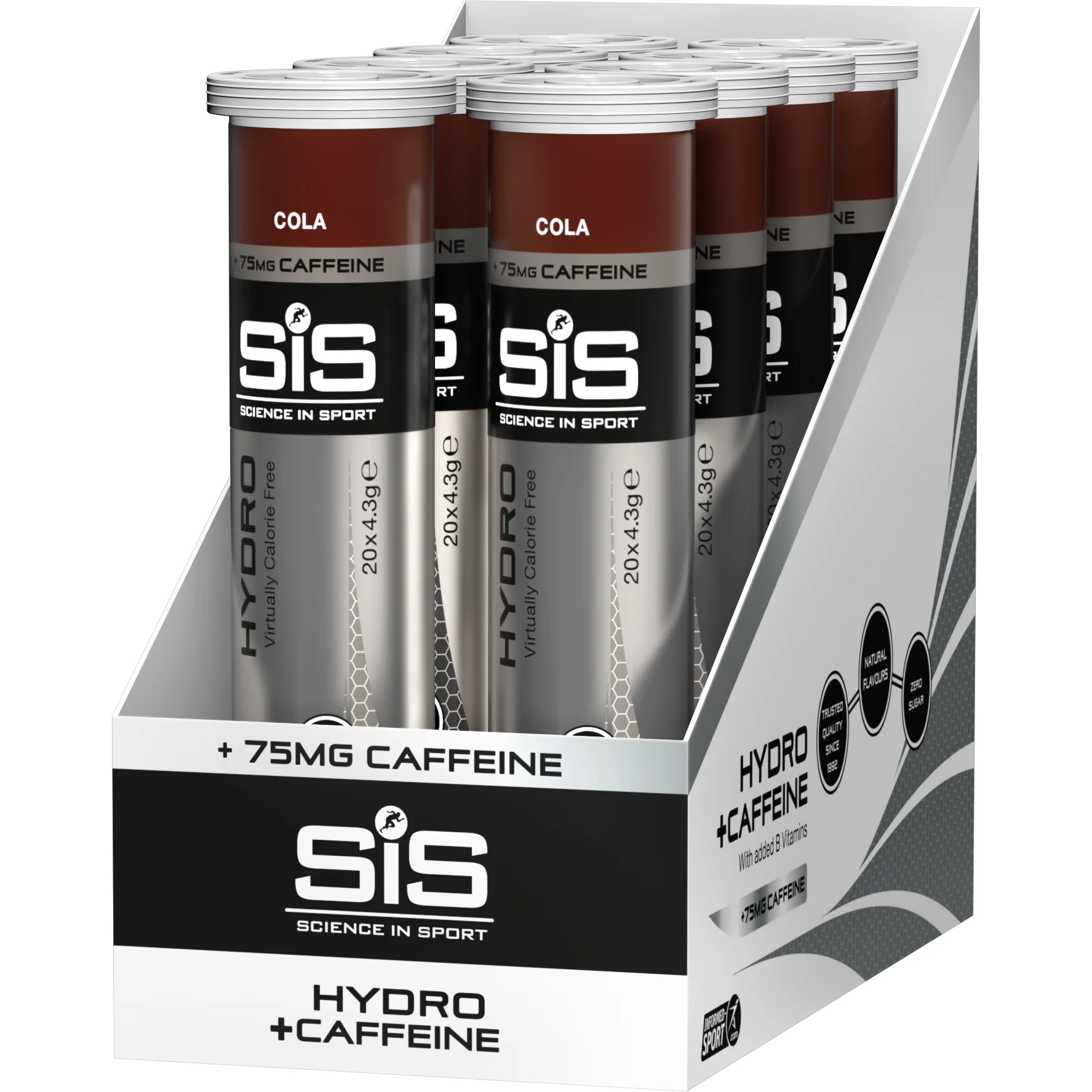 Science In Sport (SIS) - Go Hydro Tablets - Cola & Caffeine - Image 3