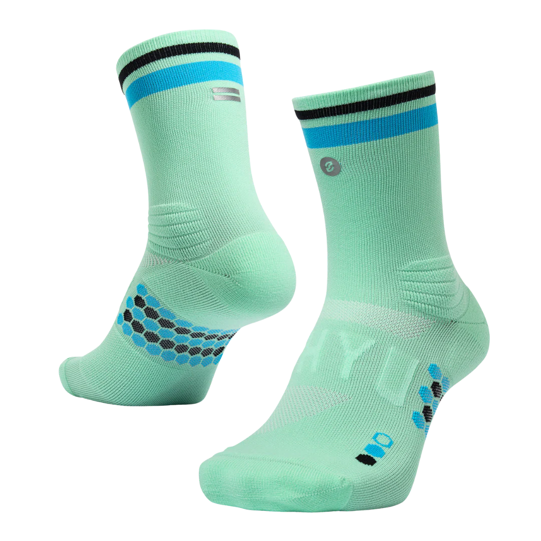 SHYU - Racing Socks - Aqua/Blue/Black