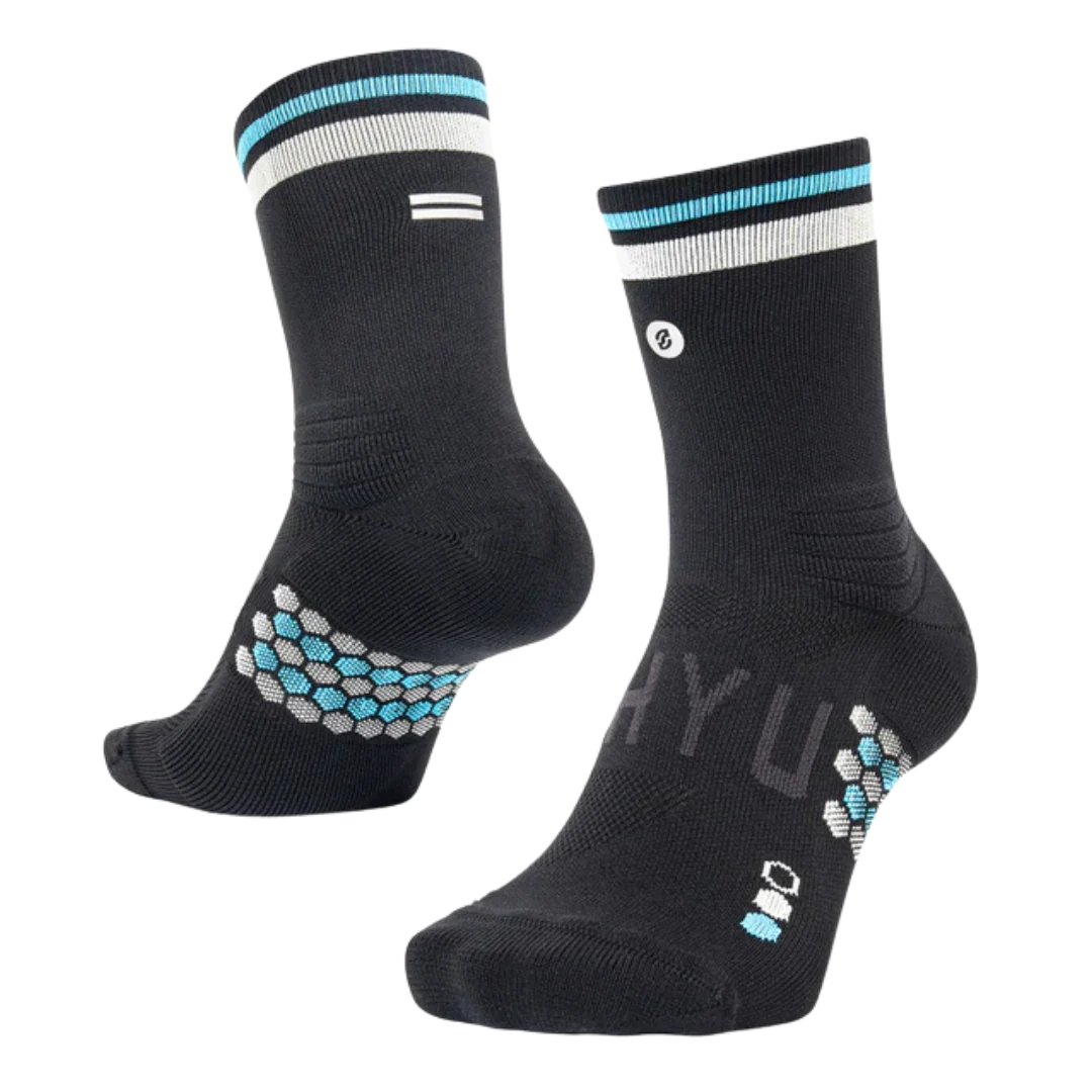 SHYU - Racing Socks - Black/Slate/Blue