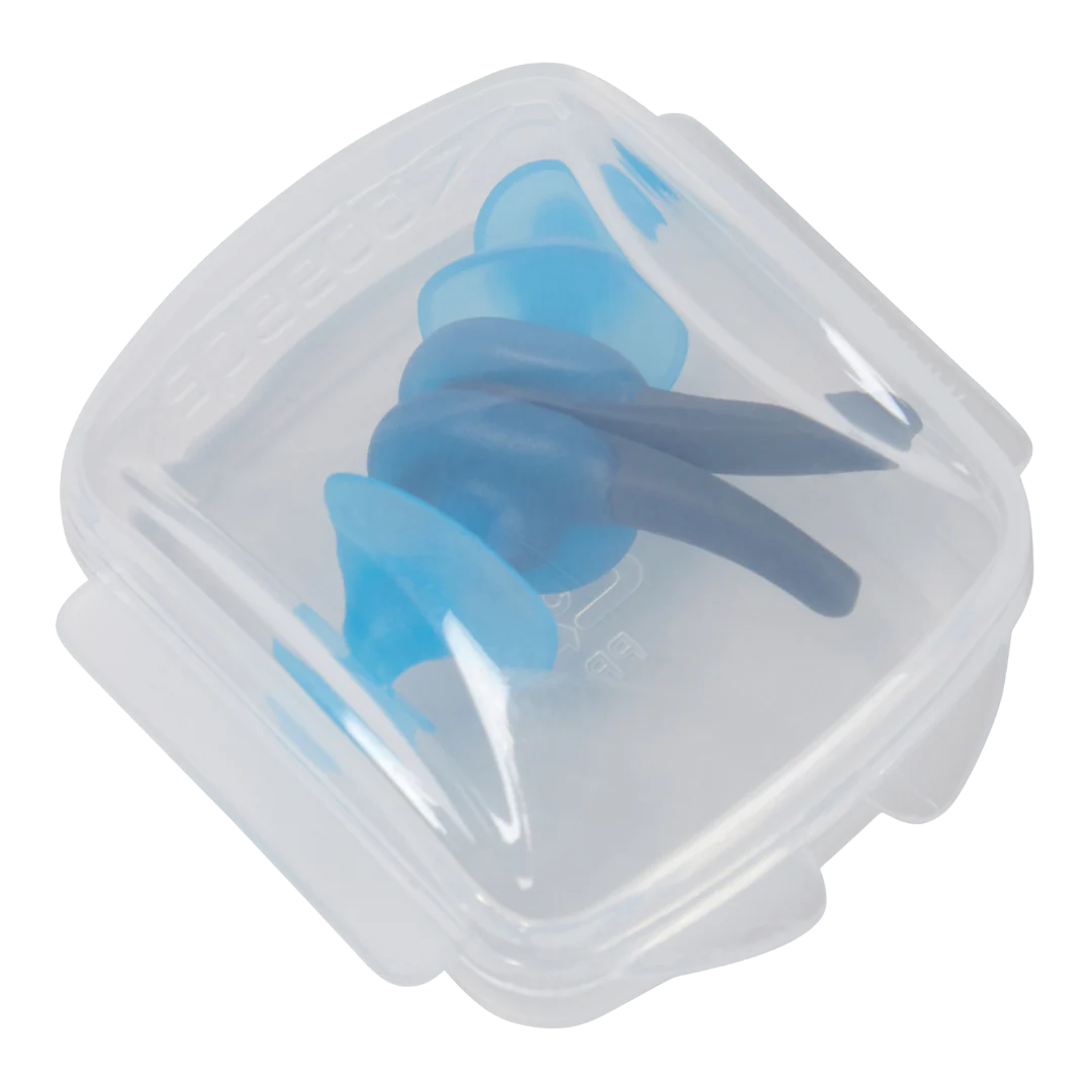 Speedo - Biofuse Earplug - USA Charcoal/Pool - Image 3