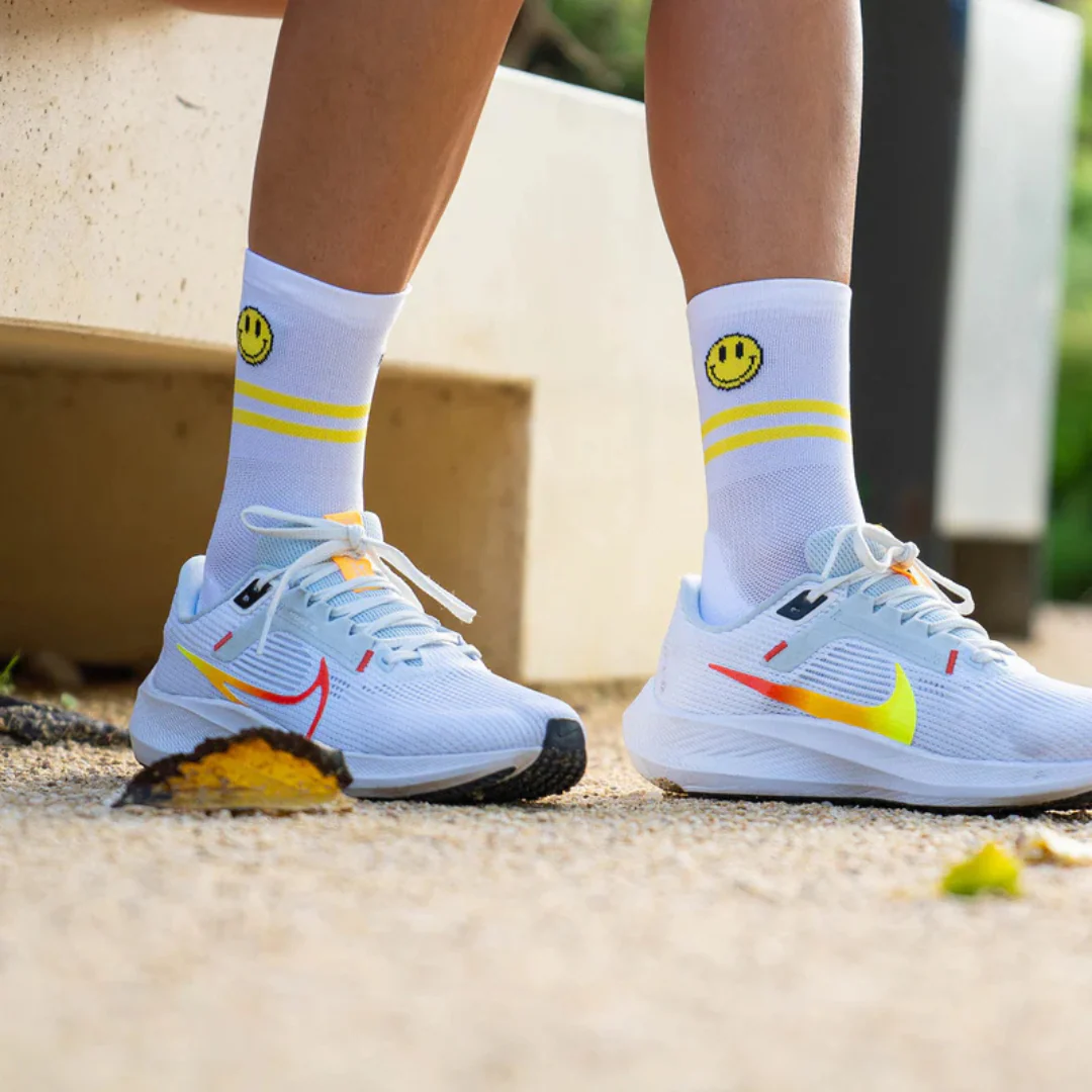 Sporcks - Run Ultralight Sock - Happy Run White - Image 2