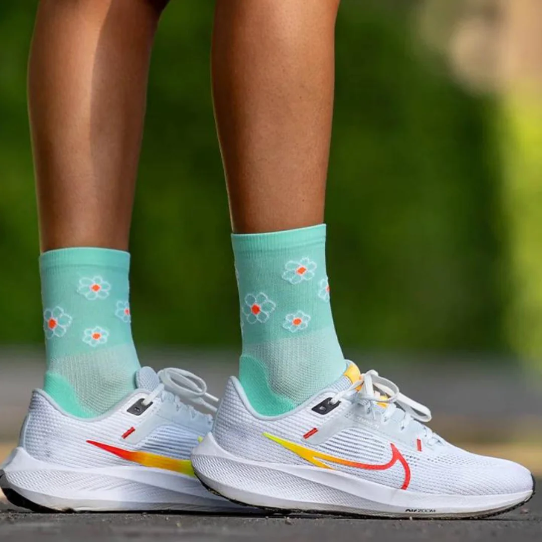 Sporcks - Run Ultralight Sock - Marguerite Green - Image 4