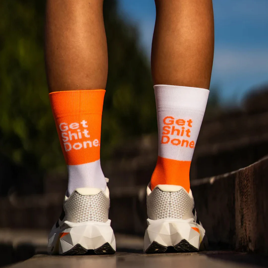 Sporcks - Running Sock - Get Shit Done Orange - Image 2