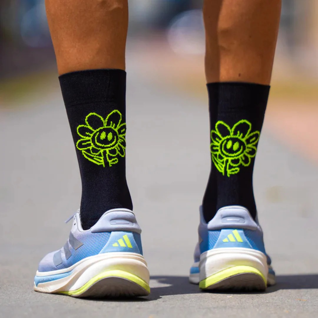 Sporcks - Running Socks - Happy Day Black - Image 2
