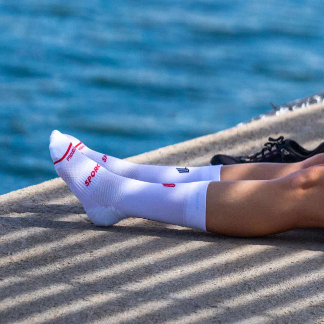 Sporcks - Running Socks - Sexy Pace White - Image 3