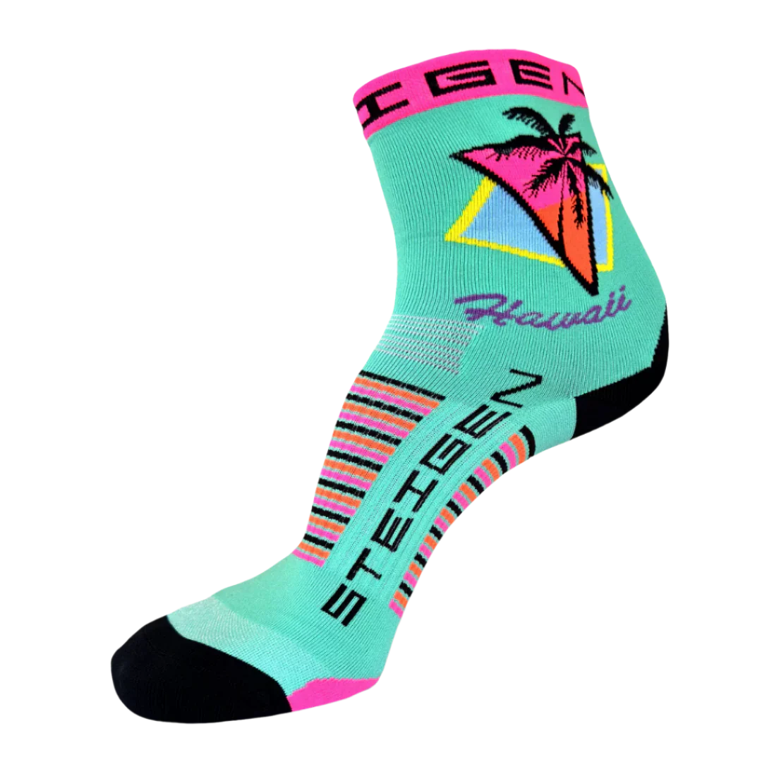 Steigen - Half Length Running Socks - Hawaii