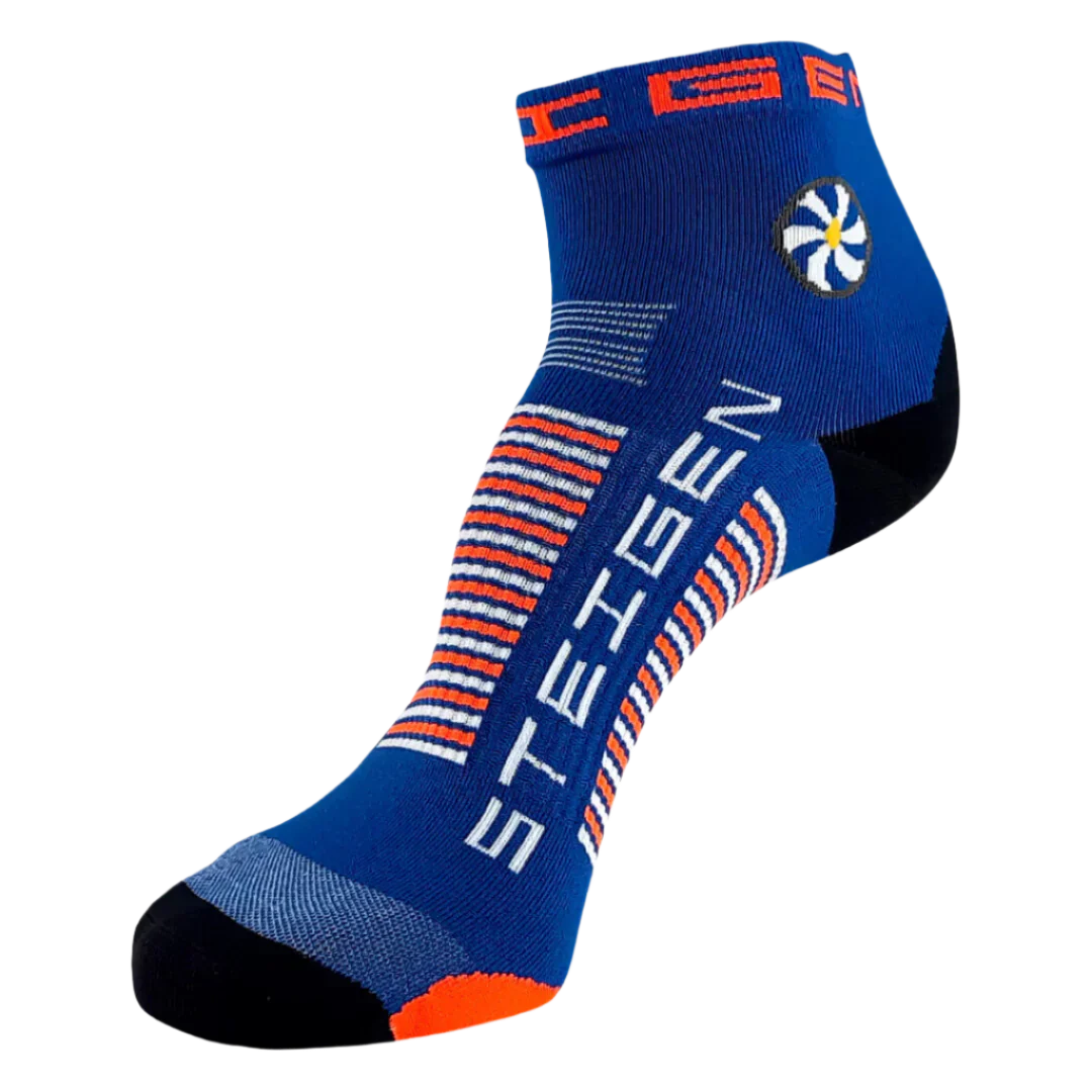 Steigen - Quarter Length Running Socks - Royal Blue