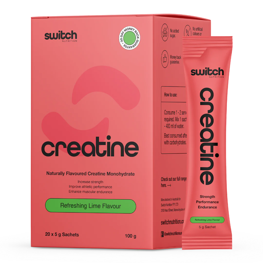 Switch Nutrition - Flavoured Creatine Sachets - Lime